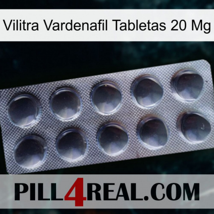 Vilitra Vardenafil Tablets 20 Mg 30